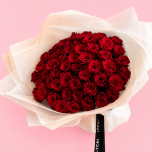 Classic Red Rose Hand-Tied Bouquet